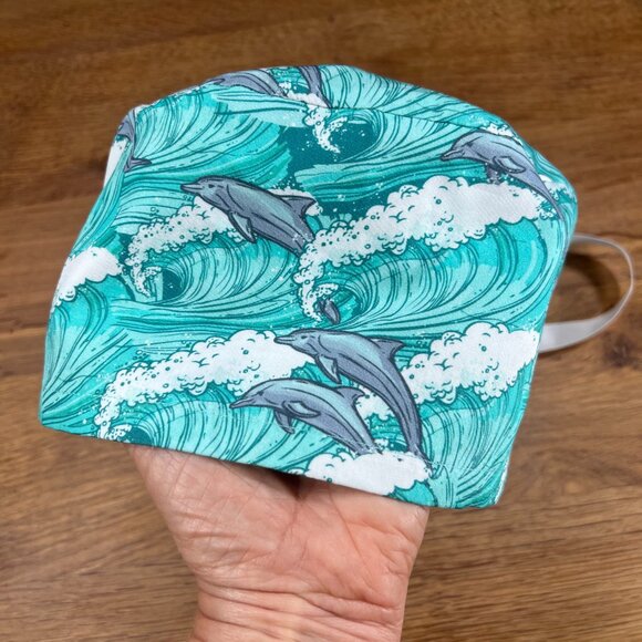 NWOT 10 Ponytail Scrub Caps Bundle scrub hats surgical caps ponytail scrub hats - Picture 12 of 16